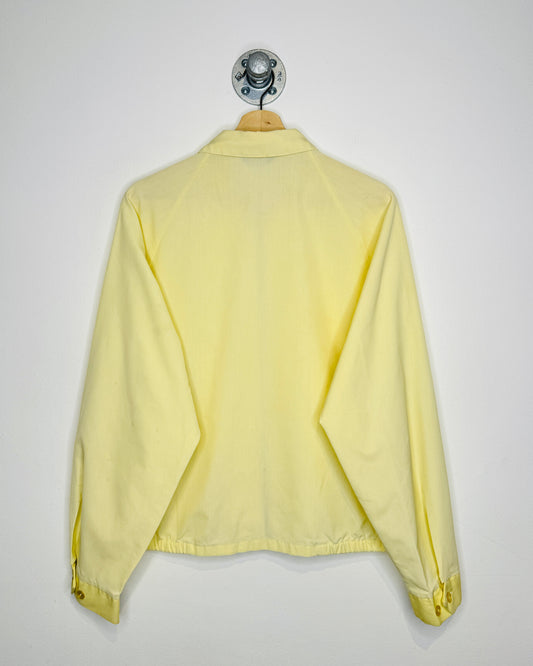 Vintage 70s Towncraft Penn Prest Pale Yellow Harrington Jacket