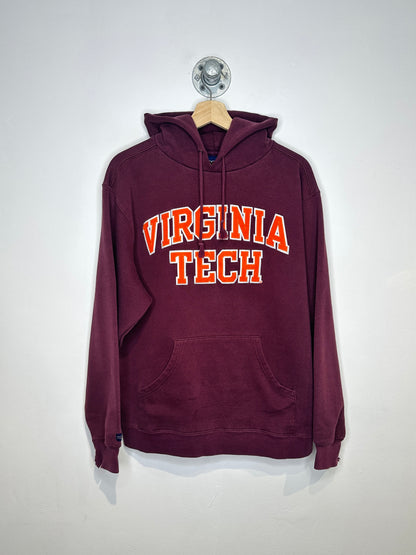 Vintage 2000s Virginia Tech Burgundy Hoodie