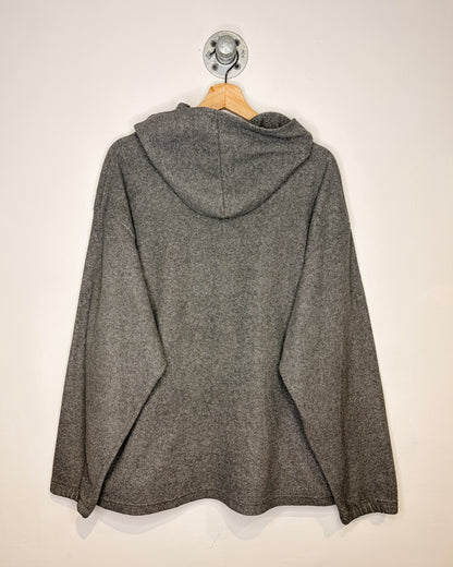 Vintage Roots Canada Grey 1/4 Zip Fleece Hoodie