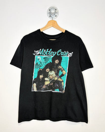 Mötley Crüe Graphic Black Band Tee Shirt