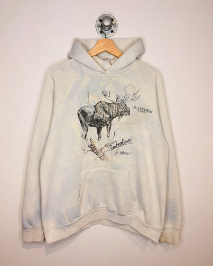 Vintage 90s Valleyview Alberta Dyed Raglan Hoodie