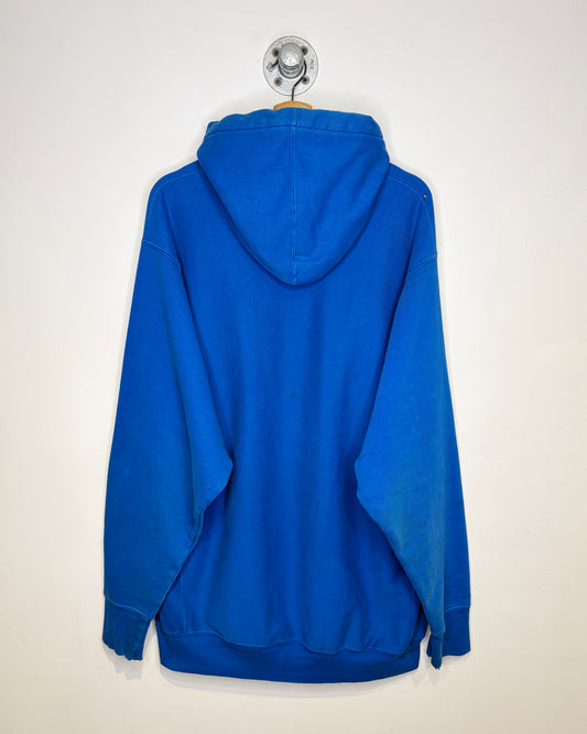 Vintage Buffalo Royal Blue Reverse Weave Hoodie