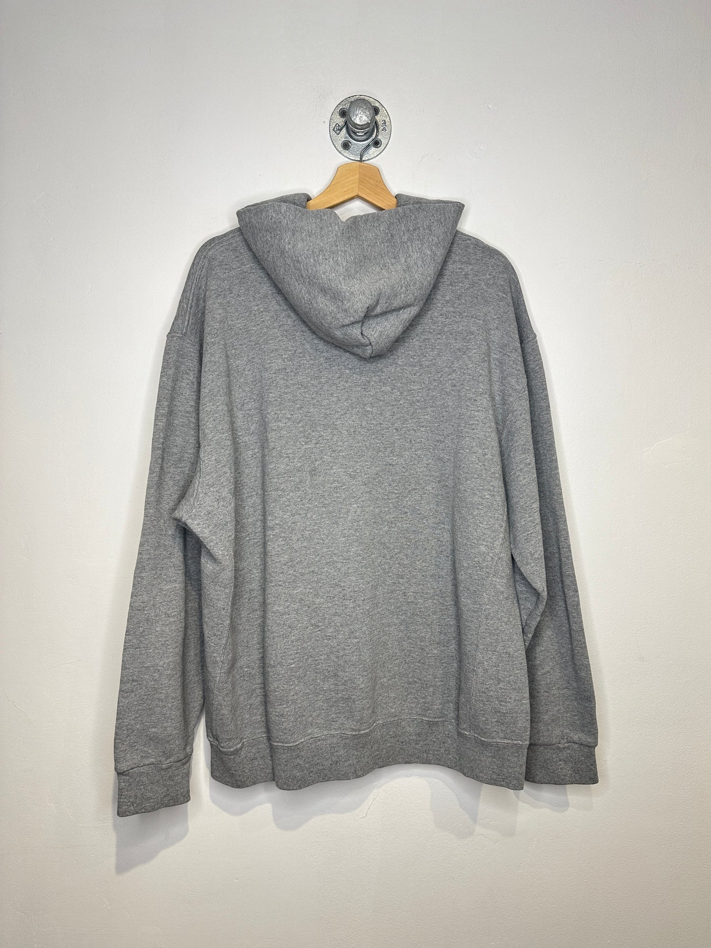 Vintage 2000s Russell Blank Grey Hoodie