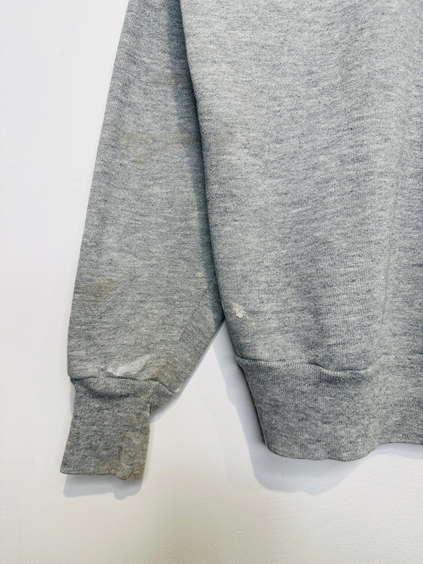 Vintage 1980s Coors Logo Grey Crewneck Sweatshirt