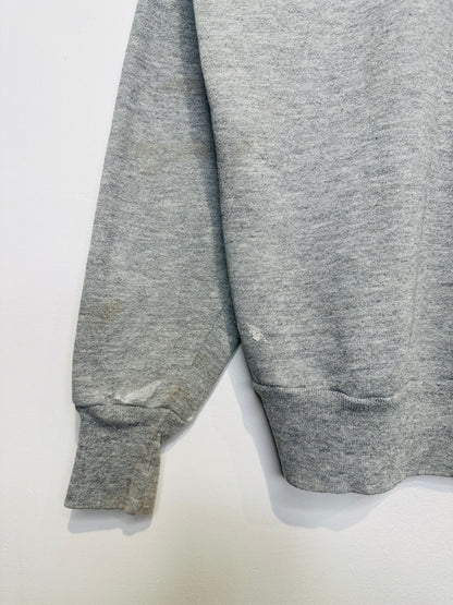 Vintage 1980s Coors Logo Grey Crewneck Sweatshirt