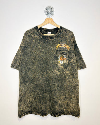 Vintage 2006 Iron Horse Saloon Bike Week Mineral Washed Tee Shirt