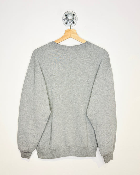 Vintage 90s Russell Huskie Athletics Grey Crewneck Sweatshirt
