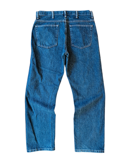 Vintage Rustler Dark Wash Straight Fit Jeans