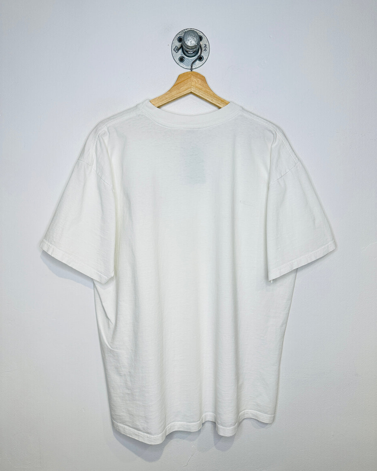 Vintage Late 1990s Bud Are You Ready To Rumble White Tee Shirt