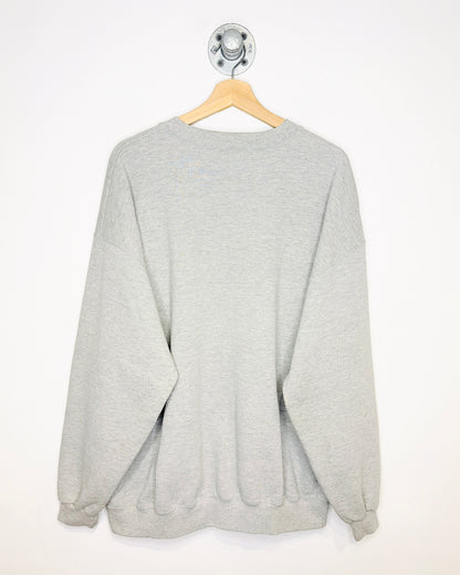 Vintage Early 2000s Eeyore Rainy Days Grey Crewneck Sweatshirt