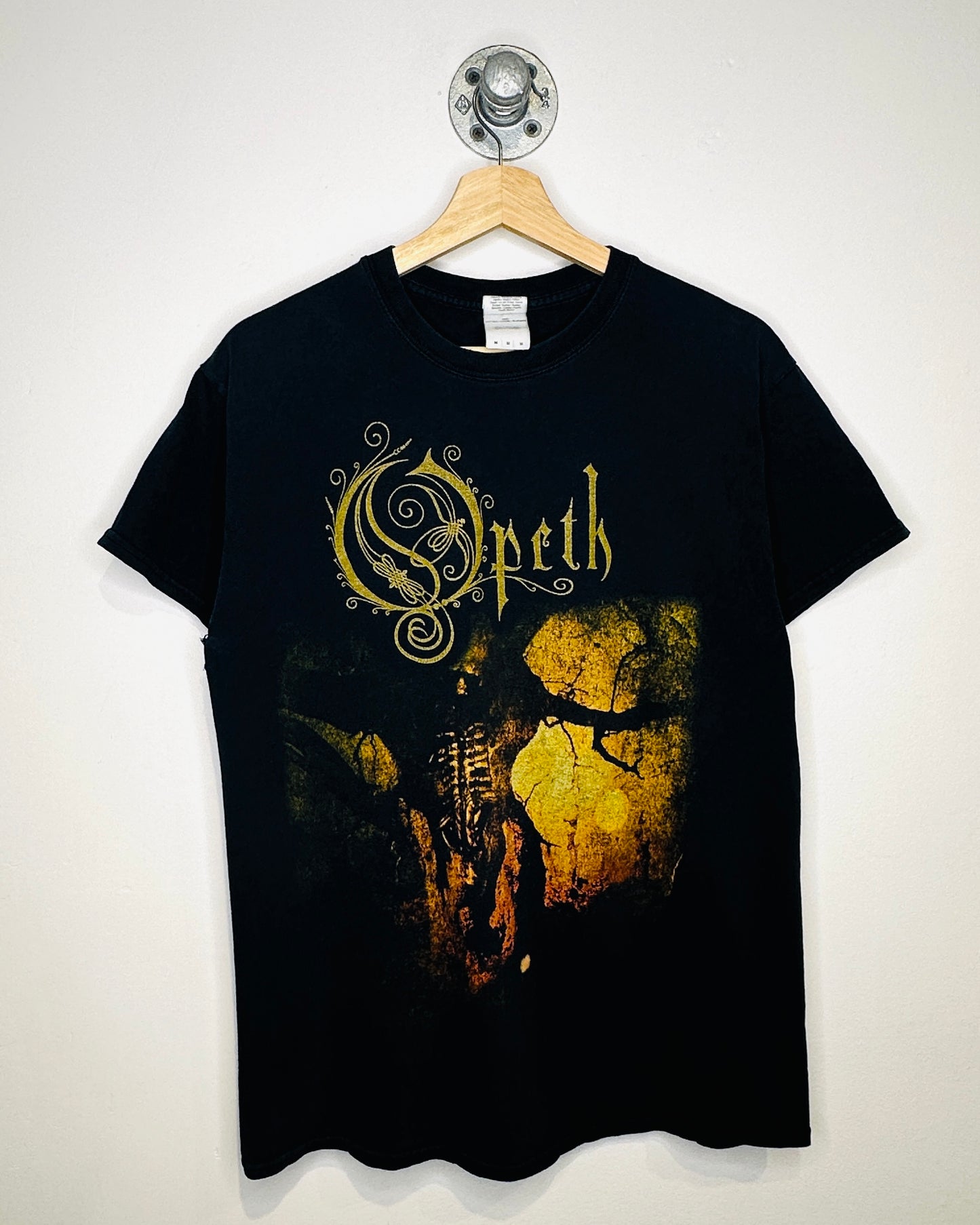 Vintage 2000s Opeth Black Tee Shirt