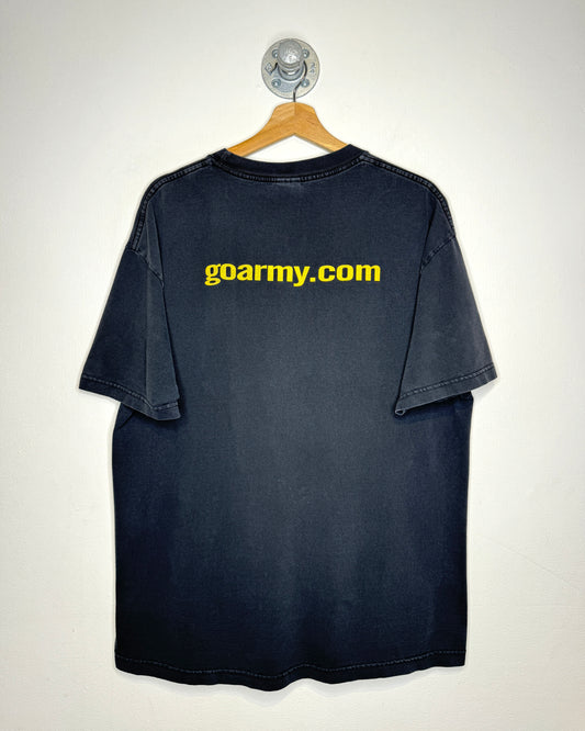 Vintage U. S. Army Heavily Faded Black Tee Shirt
