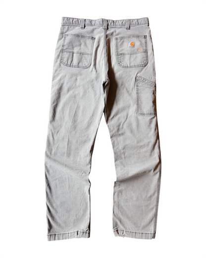 Carhartt Relaxed Fit Faded Grey Carpenter Pants