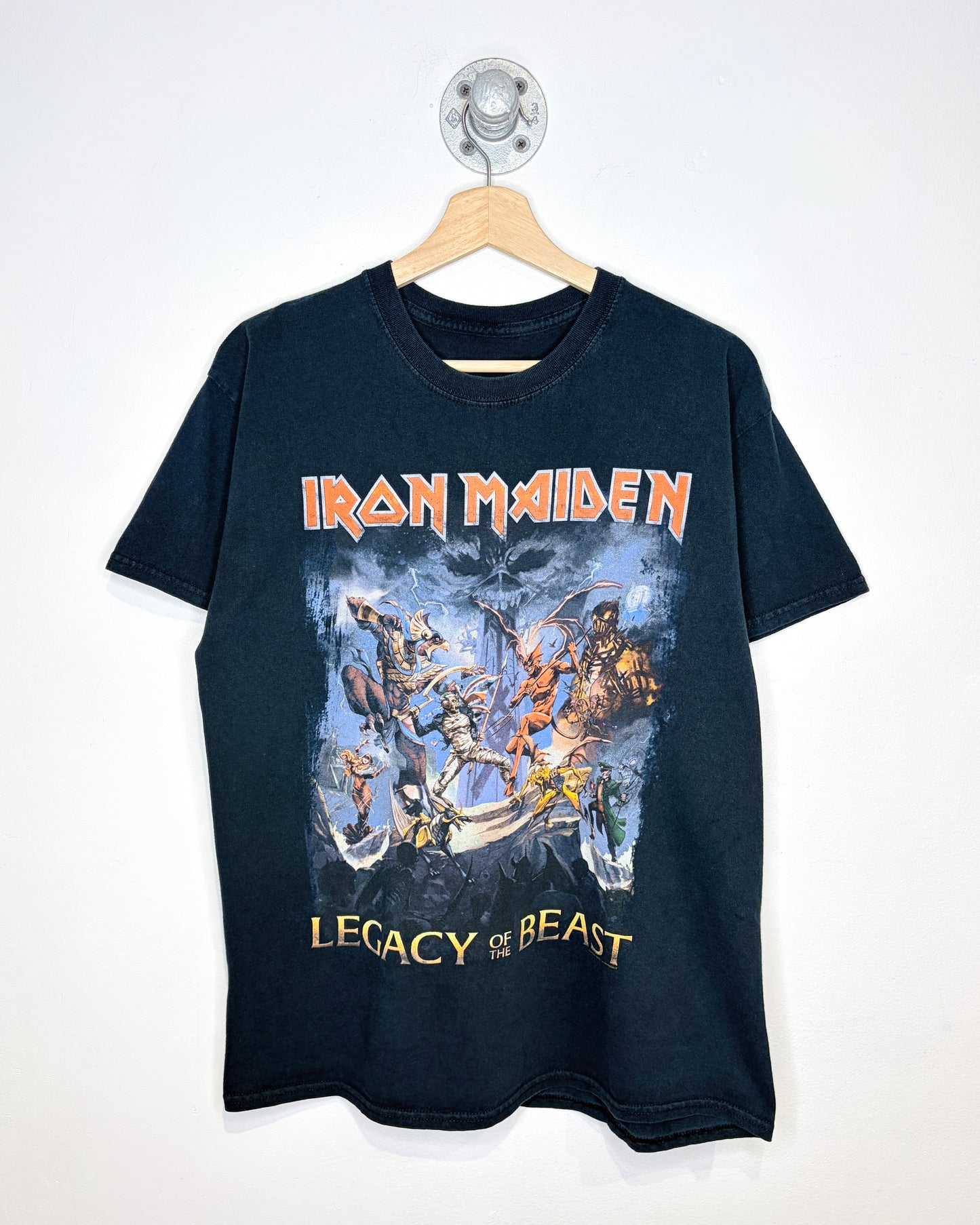 Iron Maiden Legacy Of The Beast Black Tee Shirt