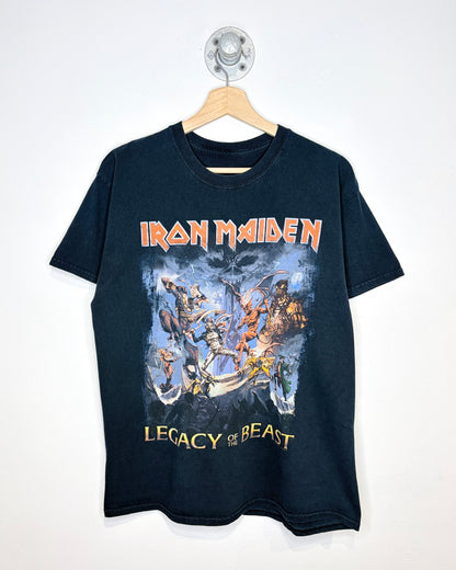 Iron Maiden Legacy Of The Beast Black Tee Shirt