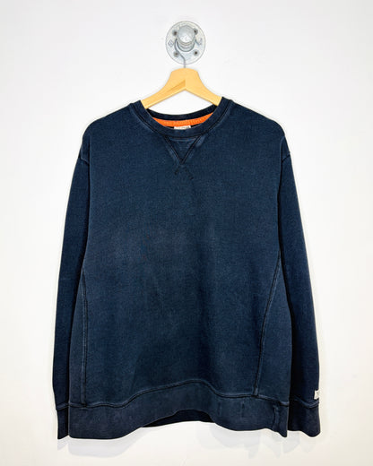 Vintage Mid 2000s Old Navy Blue Basic Crewneck Sweatshirt
