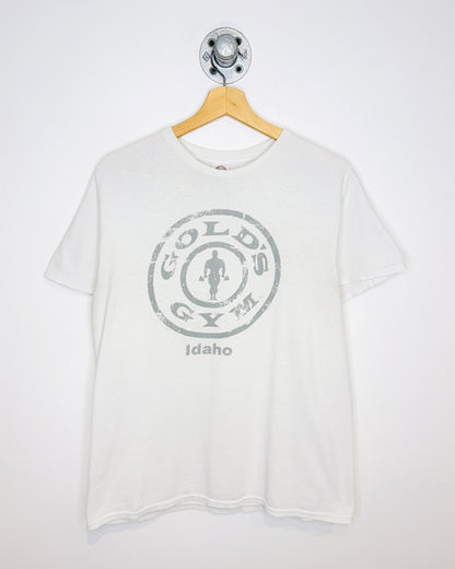 Gold’s Gym Idaho White Tee Shirt