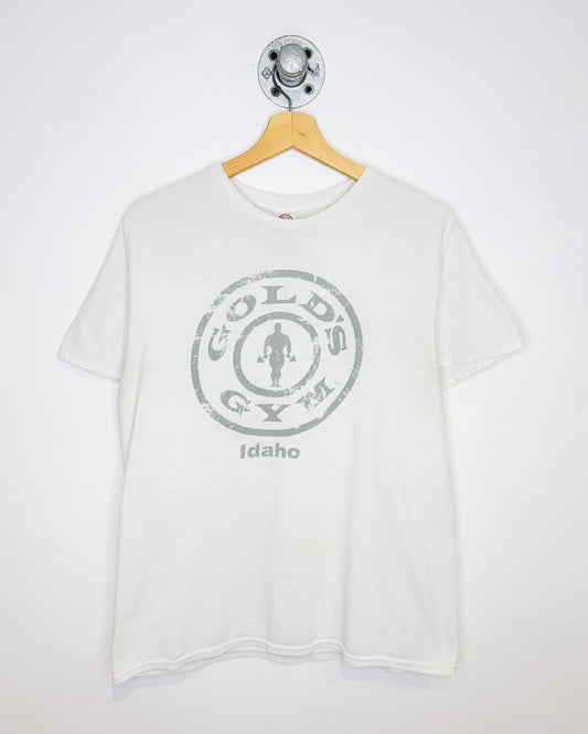 Gold’s Gym Idaho White Tee Shirt
