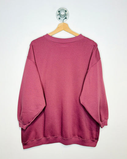 Vintage 90s Venezia Dark Pink Crewneck Sweatshirt
