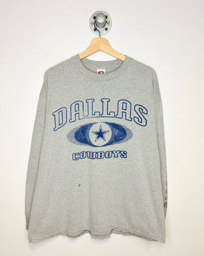 Vintage Dallas Cowboys Boxy Grey Longsleeve Shirt