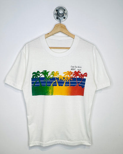 Vintage Cabo San Lucas White Tee Shirt