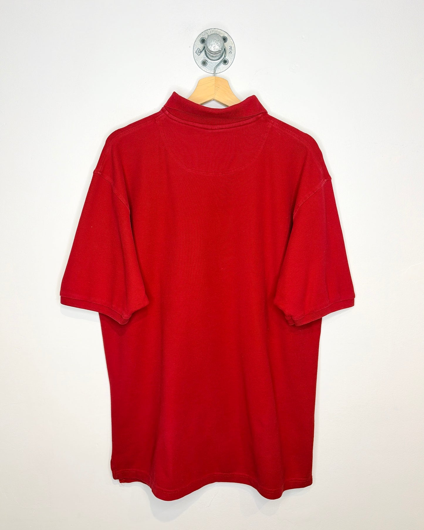 Vintage 1990s Budweiser Red Polo Shirt