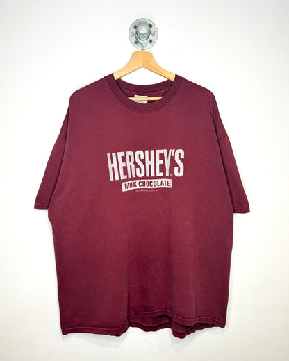 Vintage 2000 Hershey’s Milk Chocolate Maroon Tee Shirt