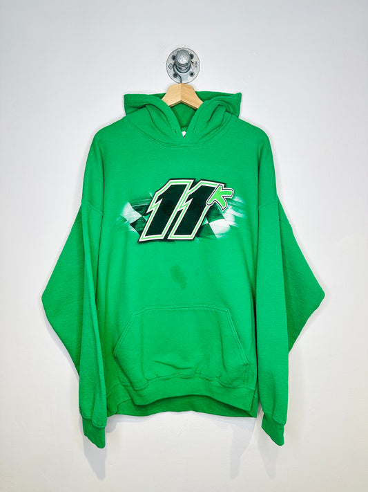 Jeremy Keller 11K Green Kangaroo Pocket Hoodie