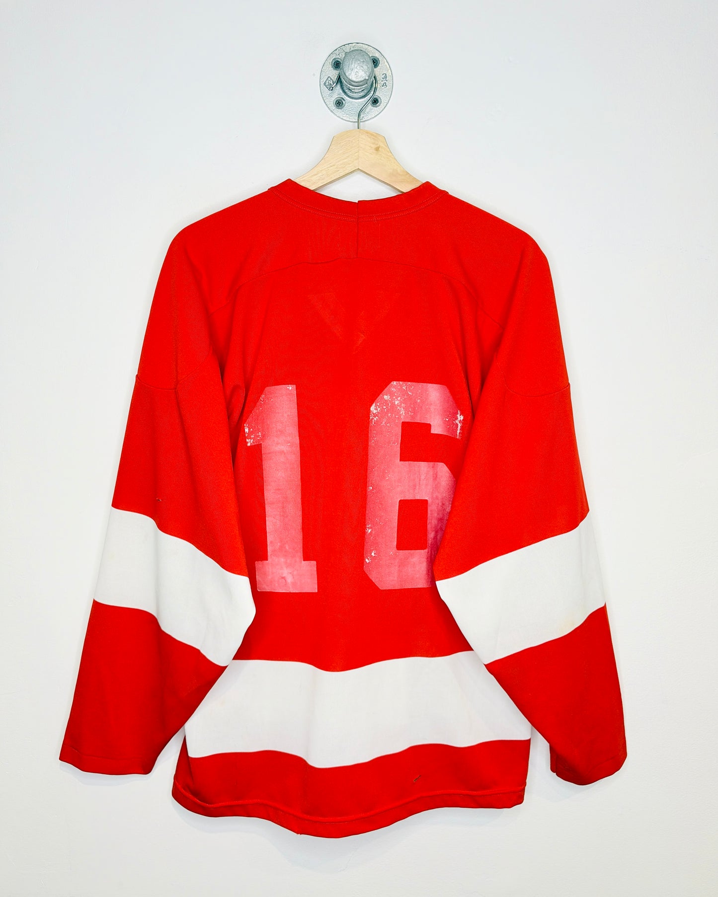 True Vintage 1970s University Of Alberta Law Red Hockey Jersey