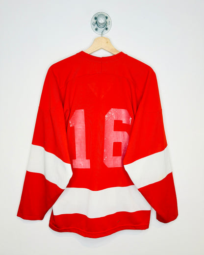 True Vintage 1970s University Of Alberta Law Red Hockey Jersey
