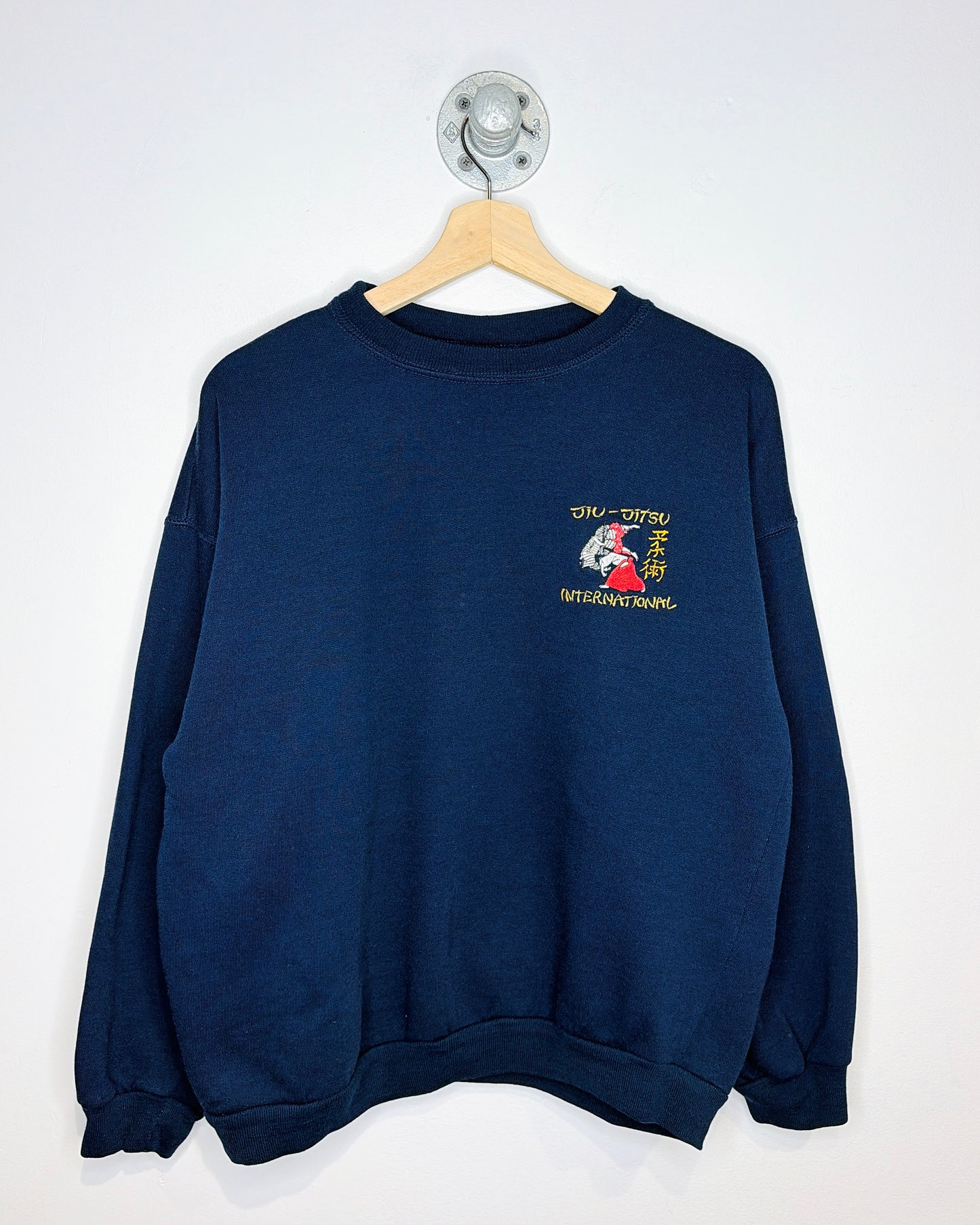 Vintage Jiu-Jitsu International Navy Crewneck Sweatshirt