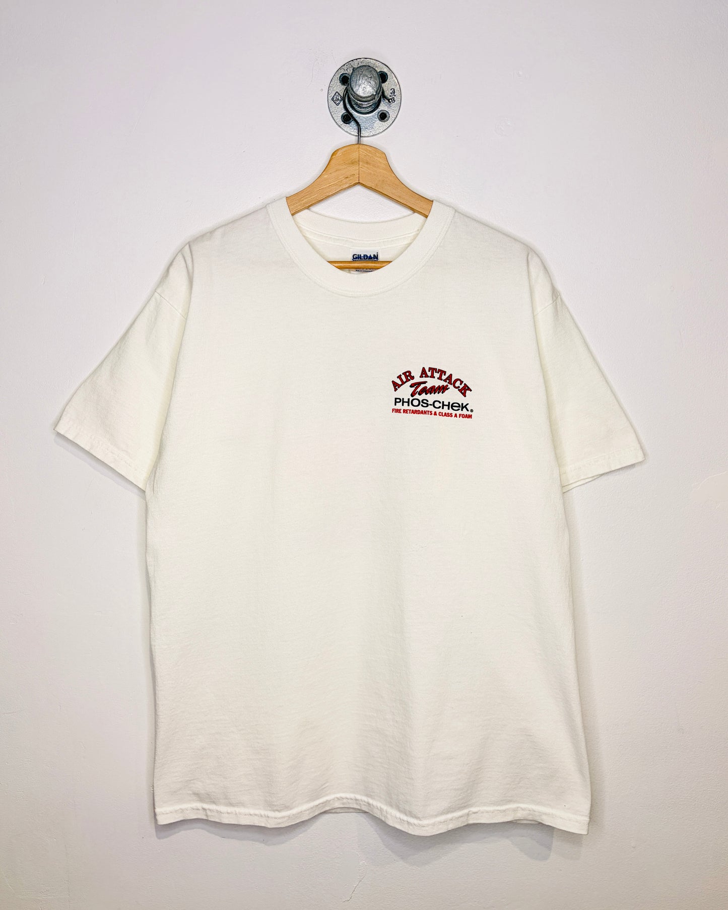 Vintage 2000s Air Attack Phos-chek White Tee Shirt