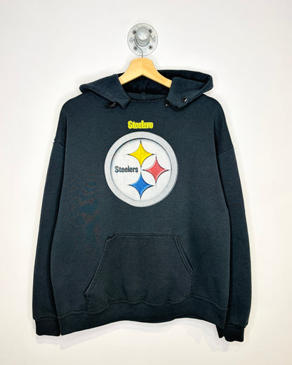 Vintage Pittsburgh Steelers Black Hoodie