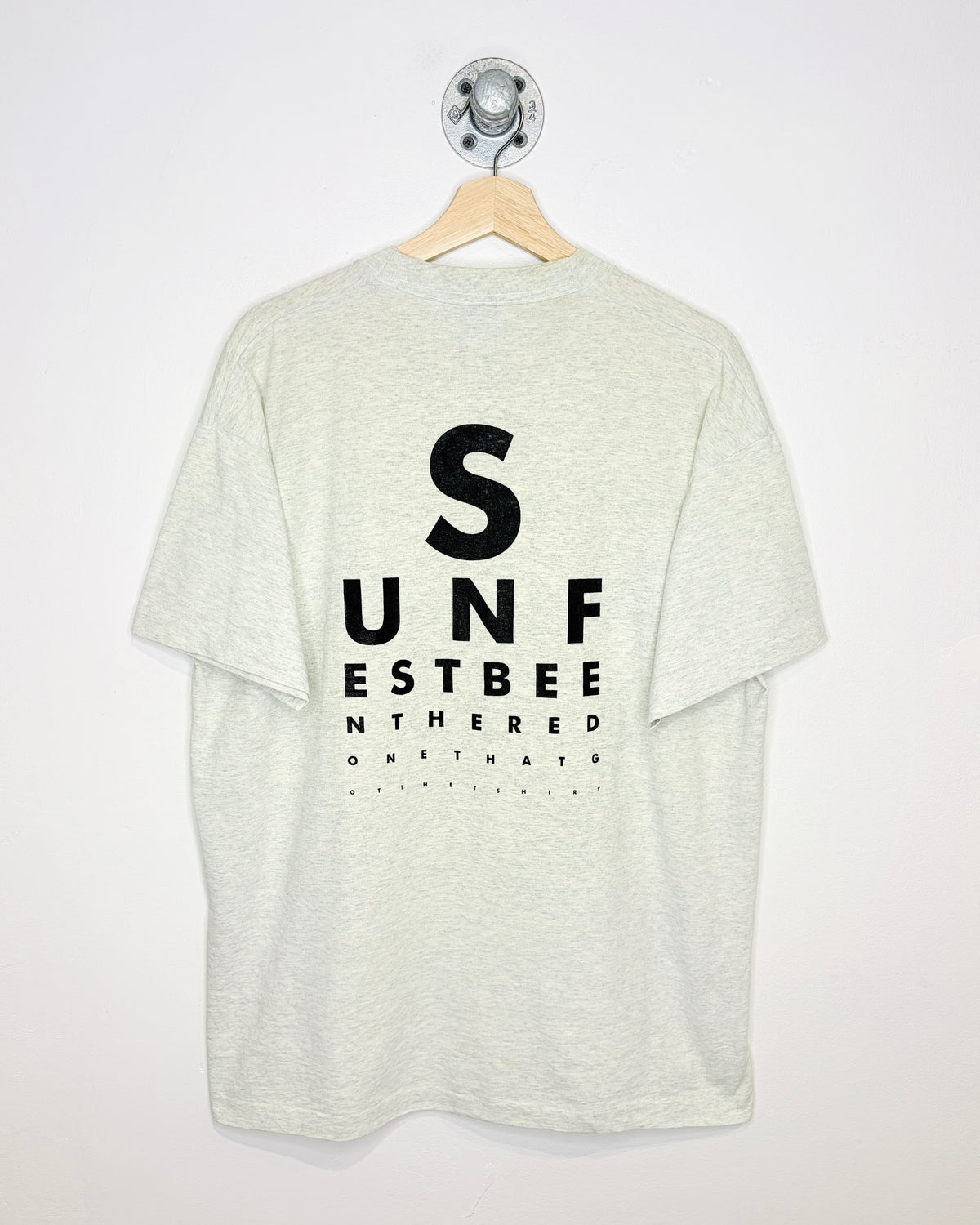 Vintage 90s Sunfest “Kellogg’s” Ash Grey Tee Shirt