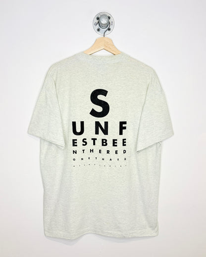 Vintage 90s Sunfest “Kellogg’s” Ash Grey Tee Shirt