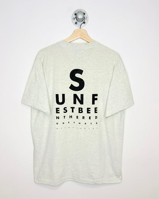 Vintage 90s Sunfest “Kellogg’s” Ash Grey Tee Shirt