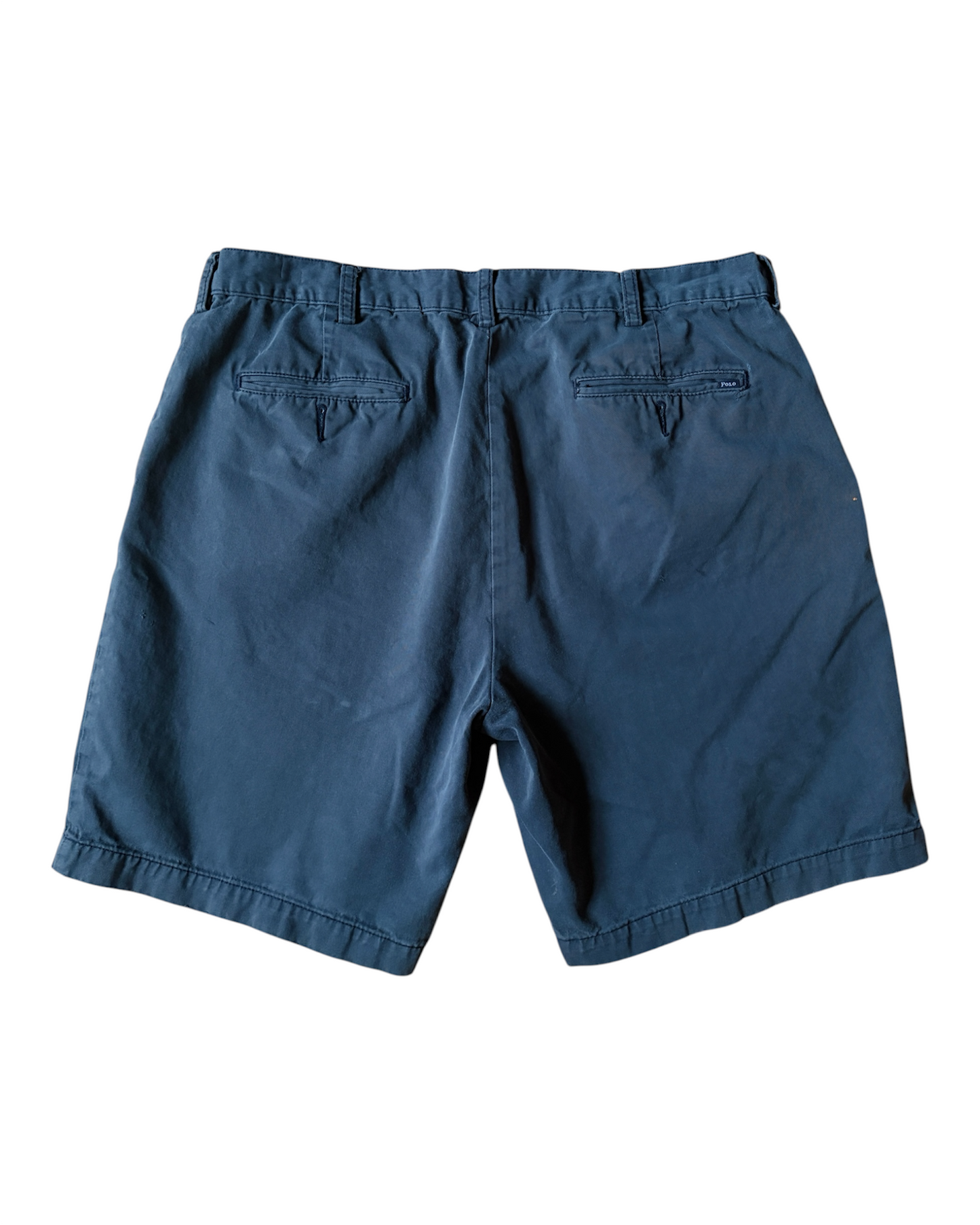 2000s Polo Ralph Lauren Faded Navy Blue Shorts