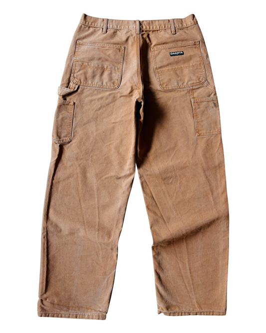 Dakota Earth Tone Double Knee Work Pants