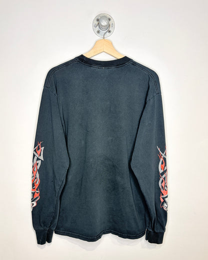 Vintage Torchmen Rod Kustom Black Longsleeve Shirt