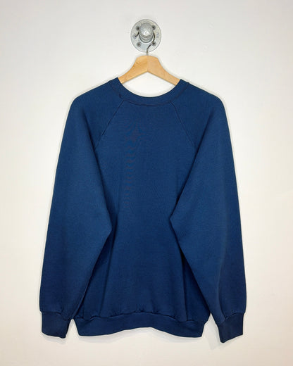 Vintage 1980s So Many Book… Navy Crewneck Sweatshirt