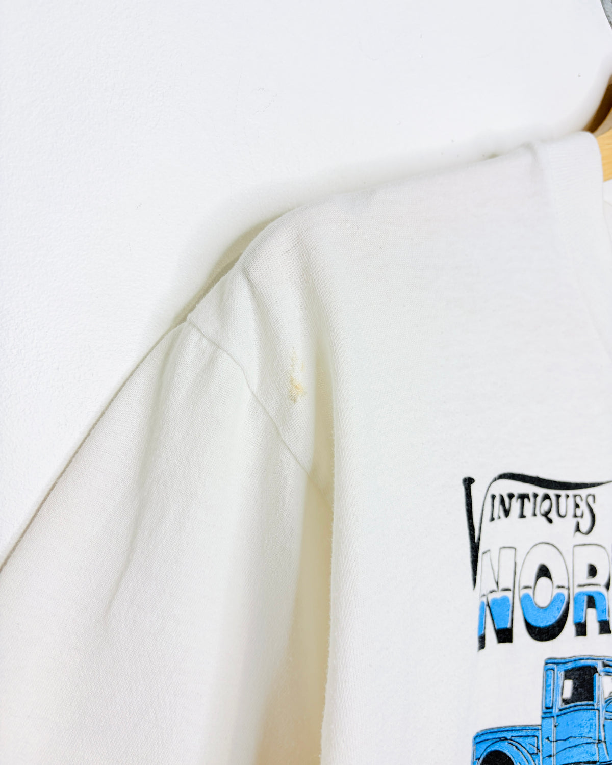 Vintage 1997 Vintiques Northwest Nationals White Tee Shirt
