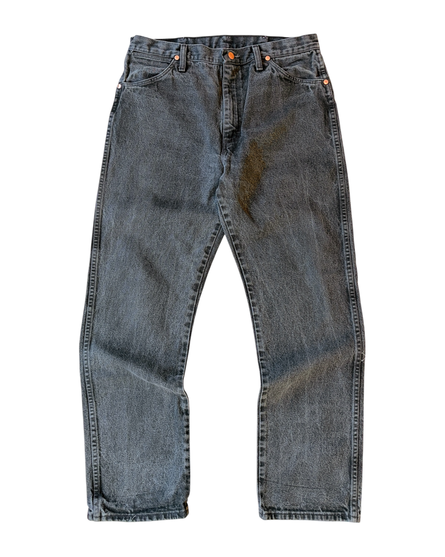 Vintage 90s Wrangler Faded Black Straight Fit Jeans