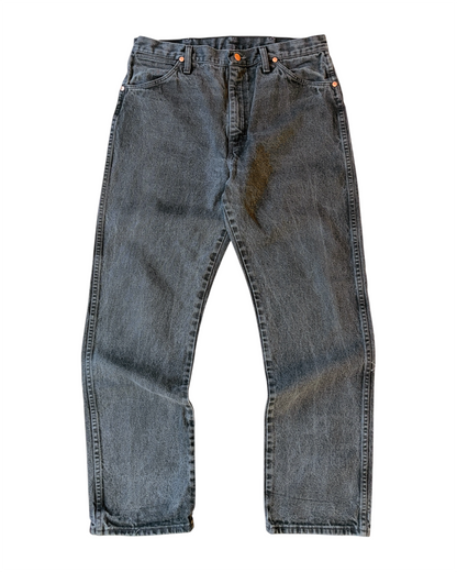 Vintage 90s Wrangler Faded Black Straight Fit Jeans
