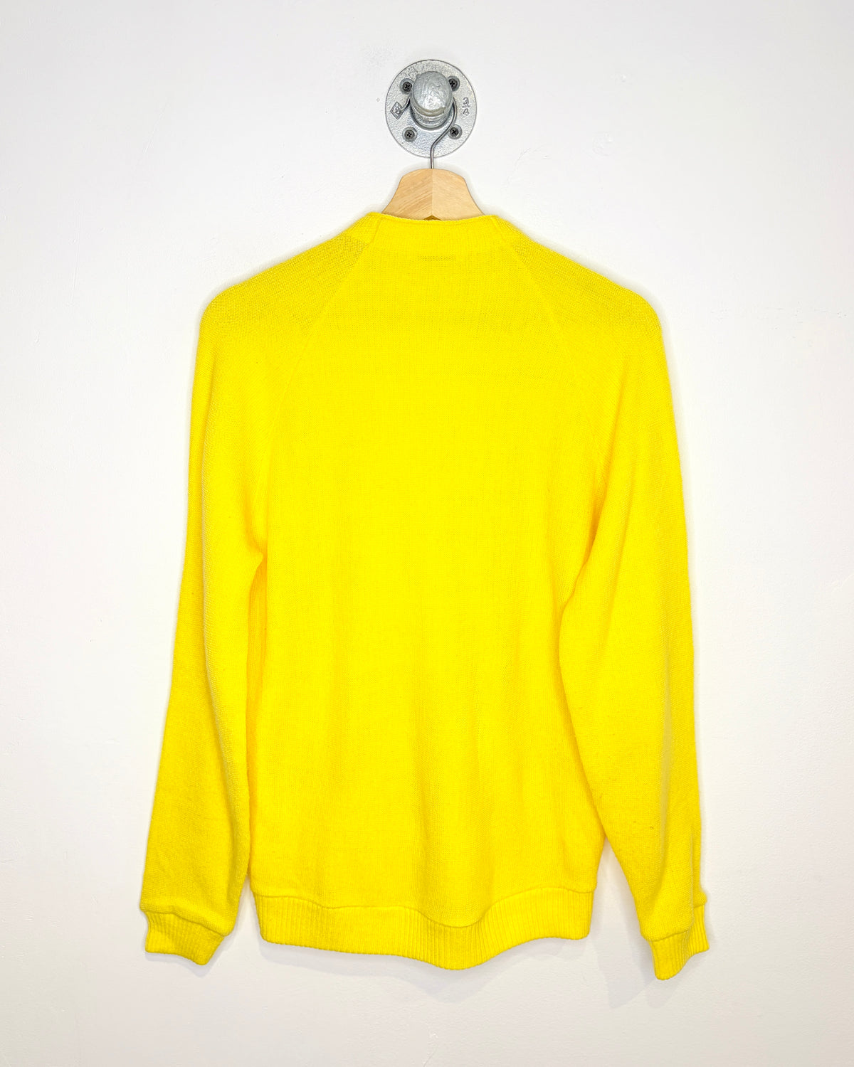 Vintage 70s Ottawa Athletic Club Yellow Cardigan