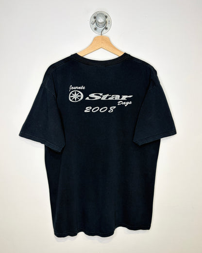 2008 Yamaha Faded Black Tee Shirt