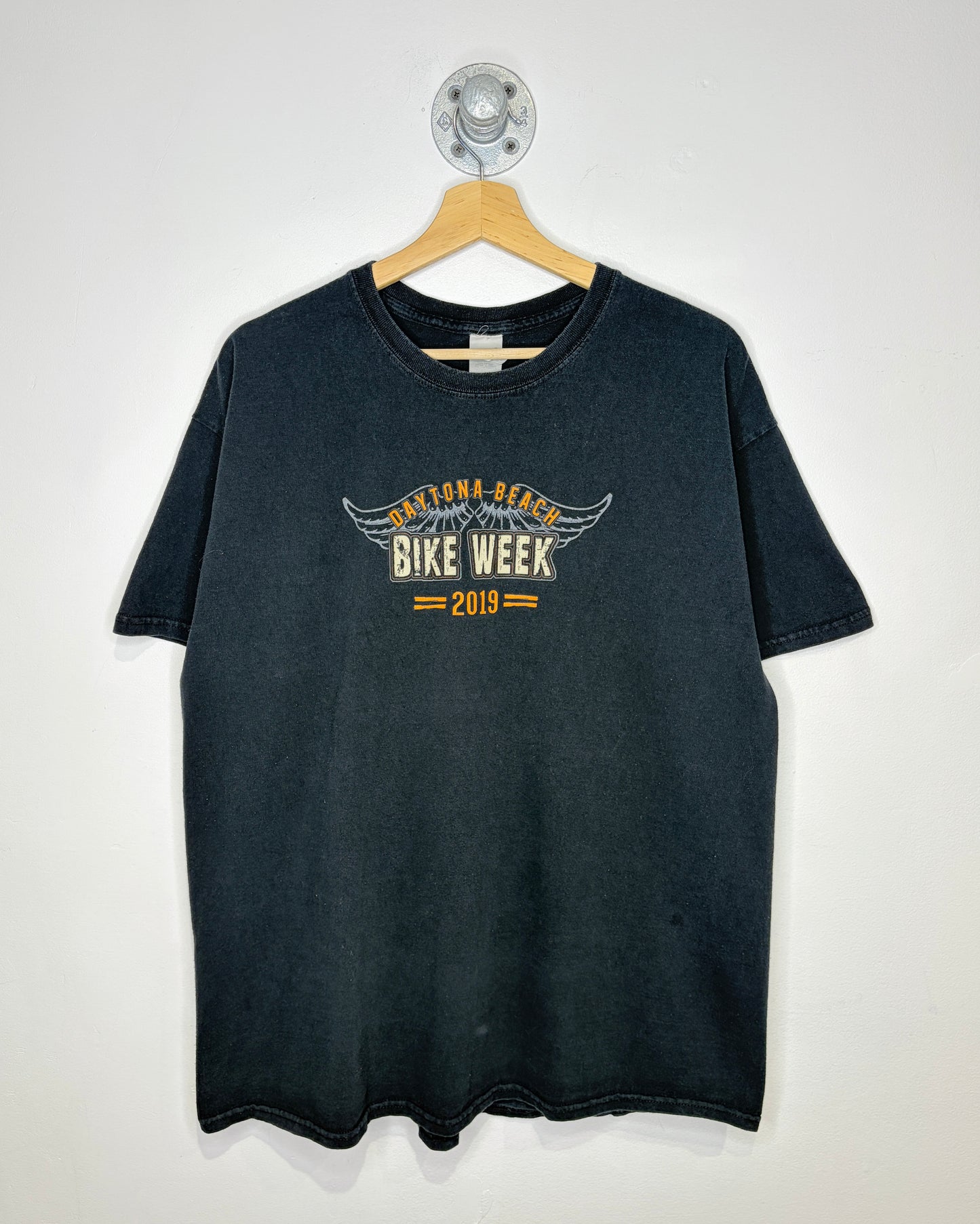 Daytona Bike Week Black Biker Tee Shirt