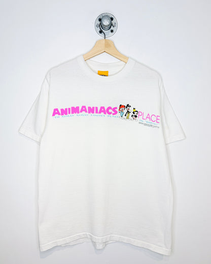 Vintage 1994 Animaniacs Zaniest Place White Tee Shirt