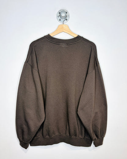 2000s NFL Cleveland Browns TwoTone Brown Crewneck Sweatshirt