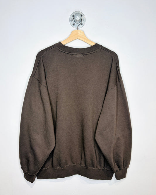 2000s NFL Cleveland Browns TwoTone Brown Crewneck Sweatshirt