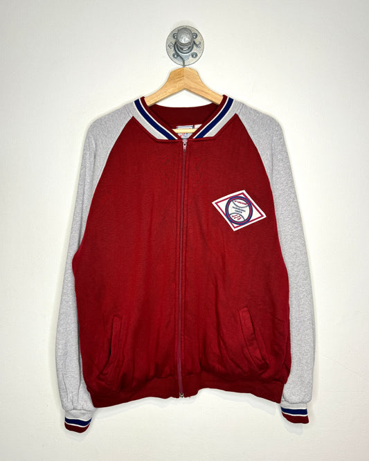 Vintage McGregor Maroon Zip Up Sweatshirt